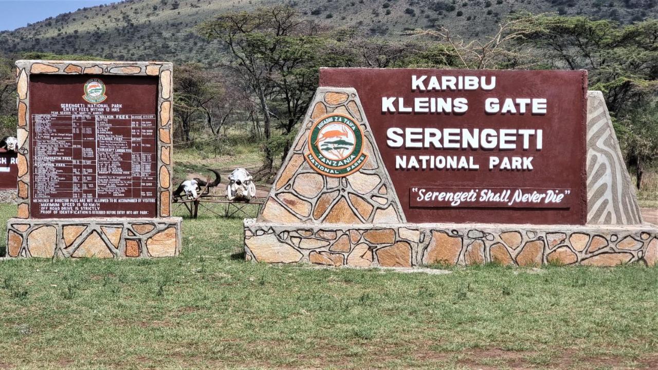 Africa Safari Maasai Boma Camping Serengeti Eksteriør bilde